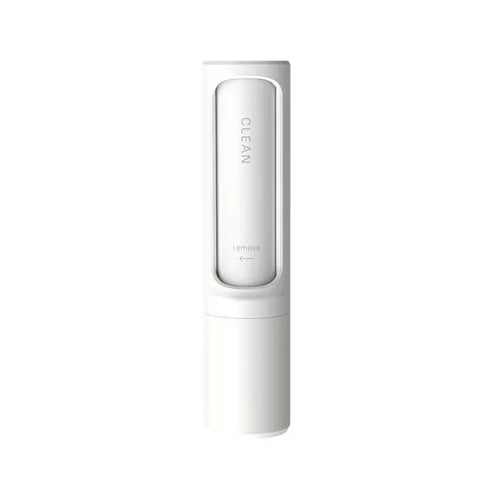 White reusable pet hair remover brush — actual supplier variant